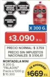 Paladini - MORTADELA MINI