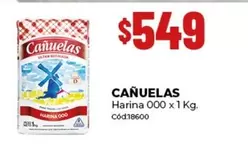 cañuelas - Harina 000 x 1 Kg.
