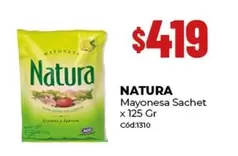 Natura - Mayonesa Sachet