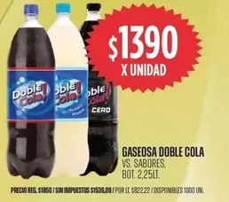 X$ - DOBLE COLA