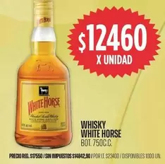 white Horse - WHISKY