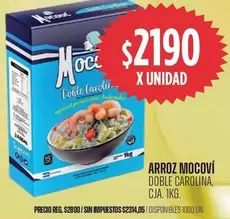 X$ - ARROZ MOCOVÍ