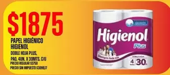 Higienol - PAPEL HIGIÉNICO
