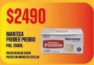 Primer - MANTECA PRIMER PREMIO