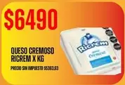 Ricrem - QUESO CREMOSO X KG