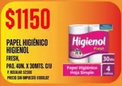 Higienol - PAPEL HIGIÉNICO