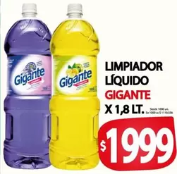 Gigante - LIPIADOR LÍQUIDO