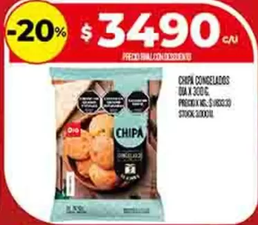 CHIPA CONGELADOS