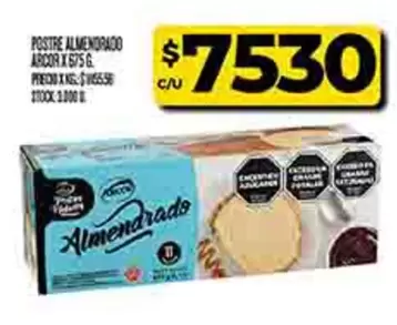 Arcor - POSTRE ALMENDRADO