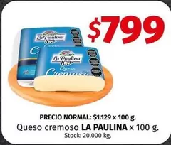 La paulina - Queso cremoso
