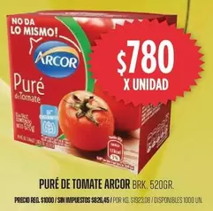 Arcor - PURÉ DE TOMATE
