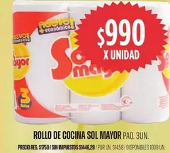 Sol Mayor - ROLLO DE COCINA