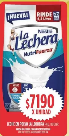 La Lechera - LECHE EN POLVO LA LECHERA