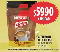 Dolca - DOLCA AHORRO