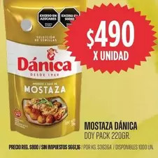 Dánica - MOSTAZA