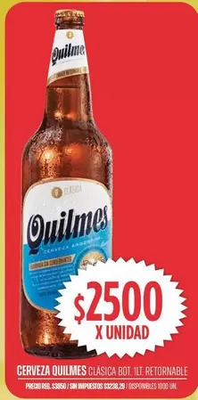 Quilmes - CERVEZA QUILMES CLASICA