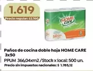 X$ - Paños de cocina doble hoja