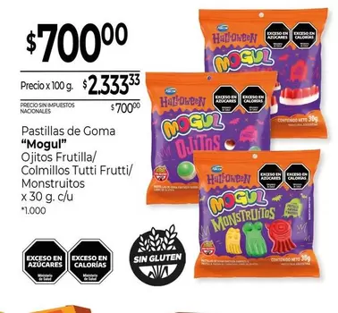 Mogul - Pastillas de Goma