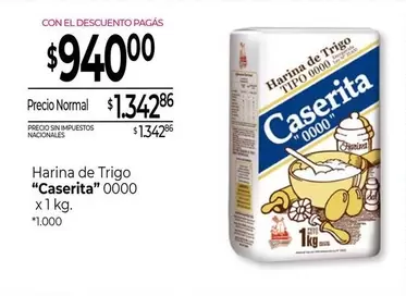 Caserita - Harina de Trigo