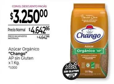 Chango - Azúcar Orgánico