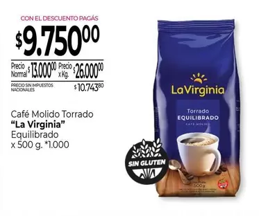 La Virginia - Café Molido Torrado