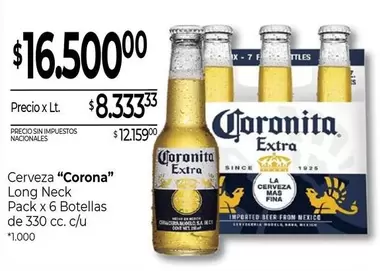 Corona - Cerveza "" Long Neck