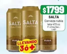 Salta - Cerveza rubia