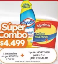 Ideal - Lavandina en gel, paño