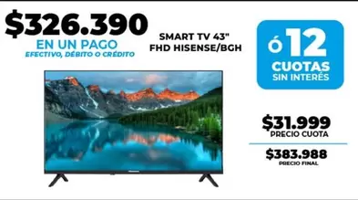 SMART TV 43"