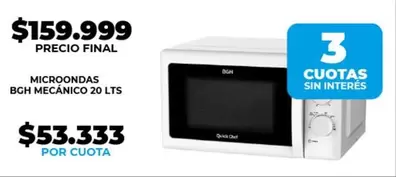 BGH - MICROONDAS