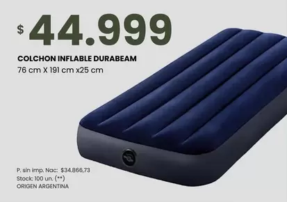 X$ - COLCHON INFLABLE DURABEAM