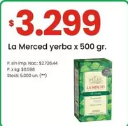 La Merced - Yerba