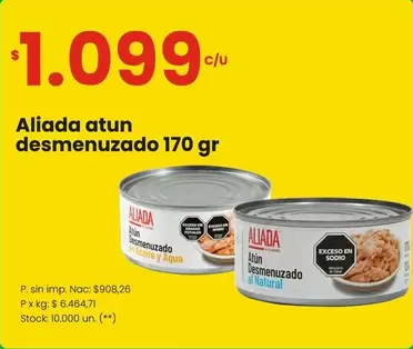 X$ - Atun Desmenuzado