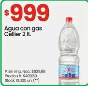 Cellier - Agua con gas