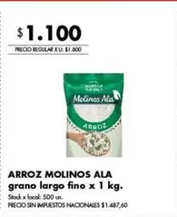 Molinos Ala - ARROZ MOLINOS ALA