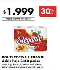Elegante - ROLLO COCINA
