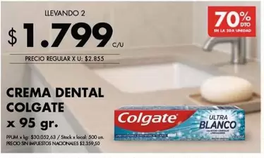 Colgate - CREMA DENTAL