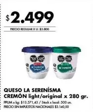 X$ - CREMÓN light/original