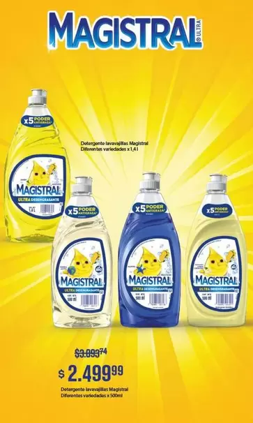 Magistral - Detergente lavavajillas