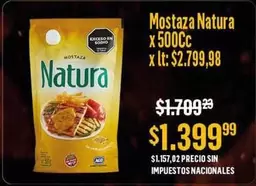 Natura - Mostaza