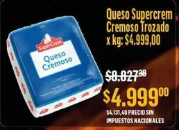Supercrem - Queso Cremoso Trozado