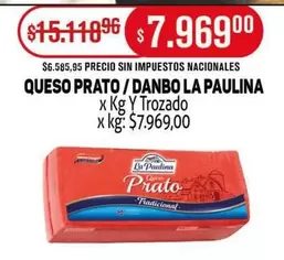 La paulina - QUESO PRATO / DANBO