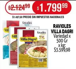 Villa D'agri - RAVIOLES VILLA DAGRI