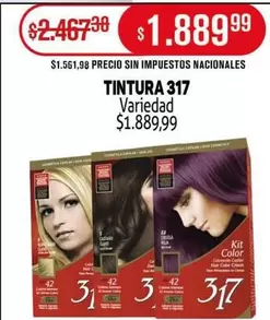 317 - TINTURA