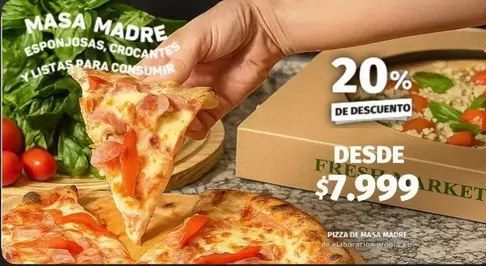 Pizza de Masa Madre