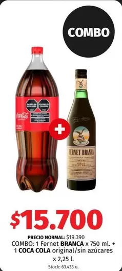 Fernet Branca - Fernet BRANCA + COCA COLA