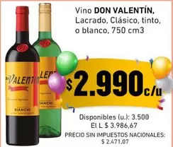 Bianchi - DON VALENTÍN