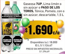 7Up - 7UP, PASO DE LOS TOROS