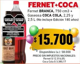 Fernet Branca - FERNET+COCA