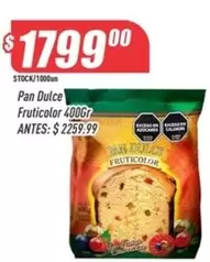 Fruticolor - Pan Dulce